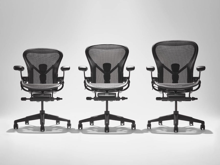 fleksibel Forræderi seksuel How to pick sizes of the Herman Miller Aeron Chair - The Office Crowd