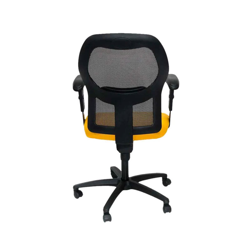 Ahrend: 160 Type Task Chair in Yellow Fabric - Refurbished