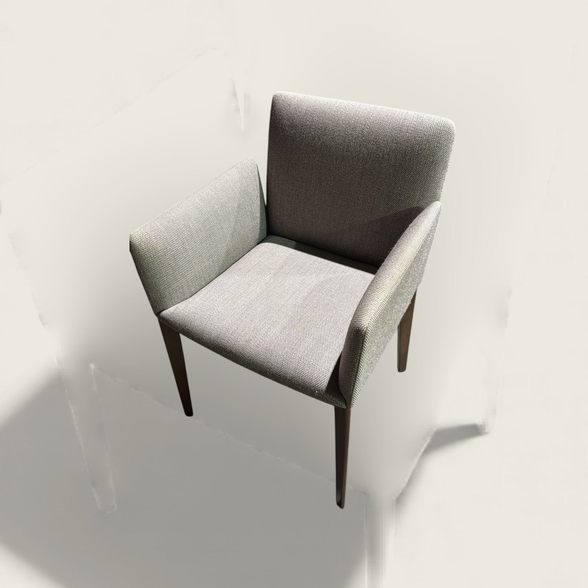 Andreu World: Visitors Light Grey Side Chair (Refurbished)