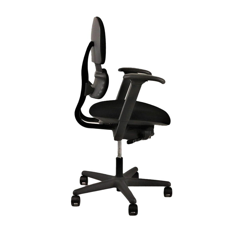 KI: Impulse Office Task Chair in Black Fabric - Refurbished