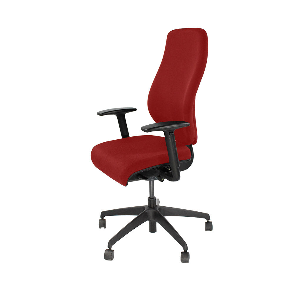 <tc>Boss Design</tc>: Key Task Chair - Neuer roter Stoff - Generalüberholt