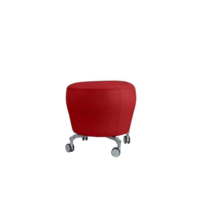 Orangebox: Leder Mobile Pouf - renoviert