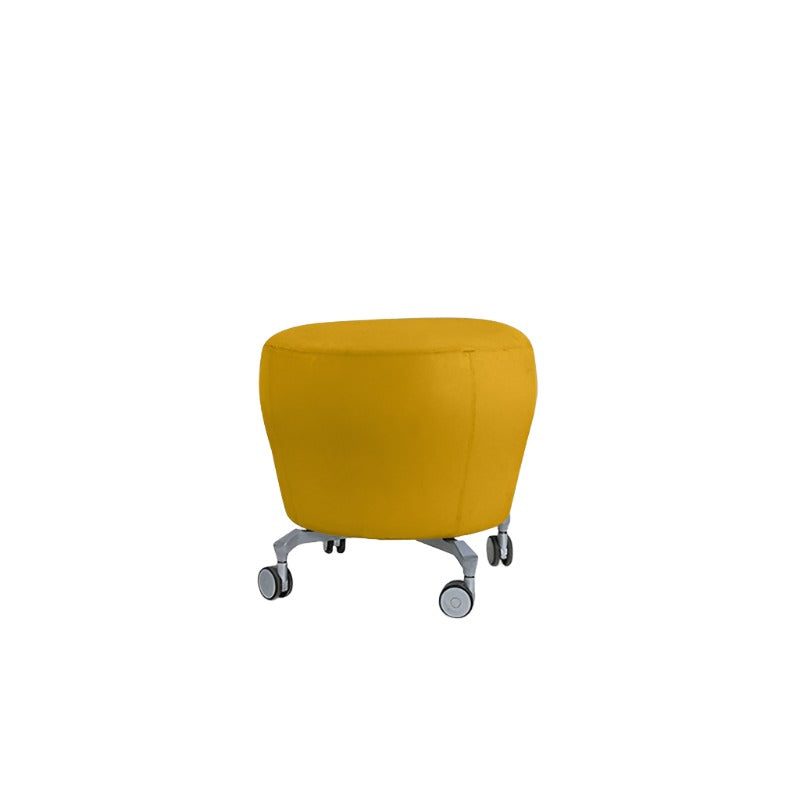 Orangebox: Pouf mobile en cuir - rénové