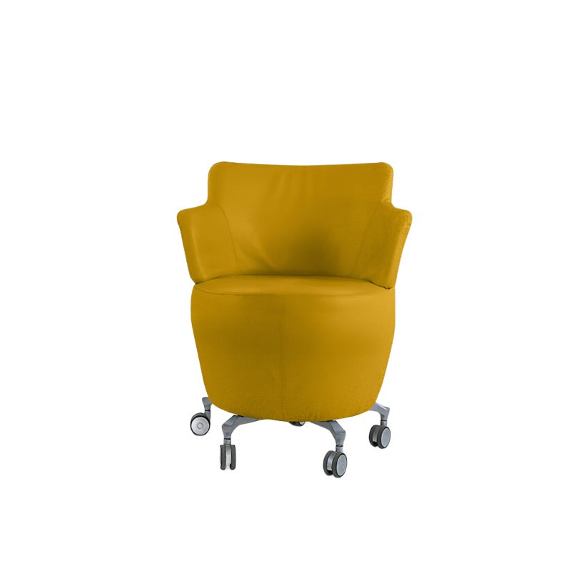 Orangebox: TARN -01 Lederen stoel - Gerenoveerd