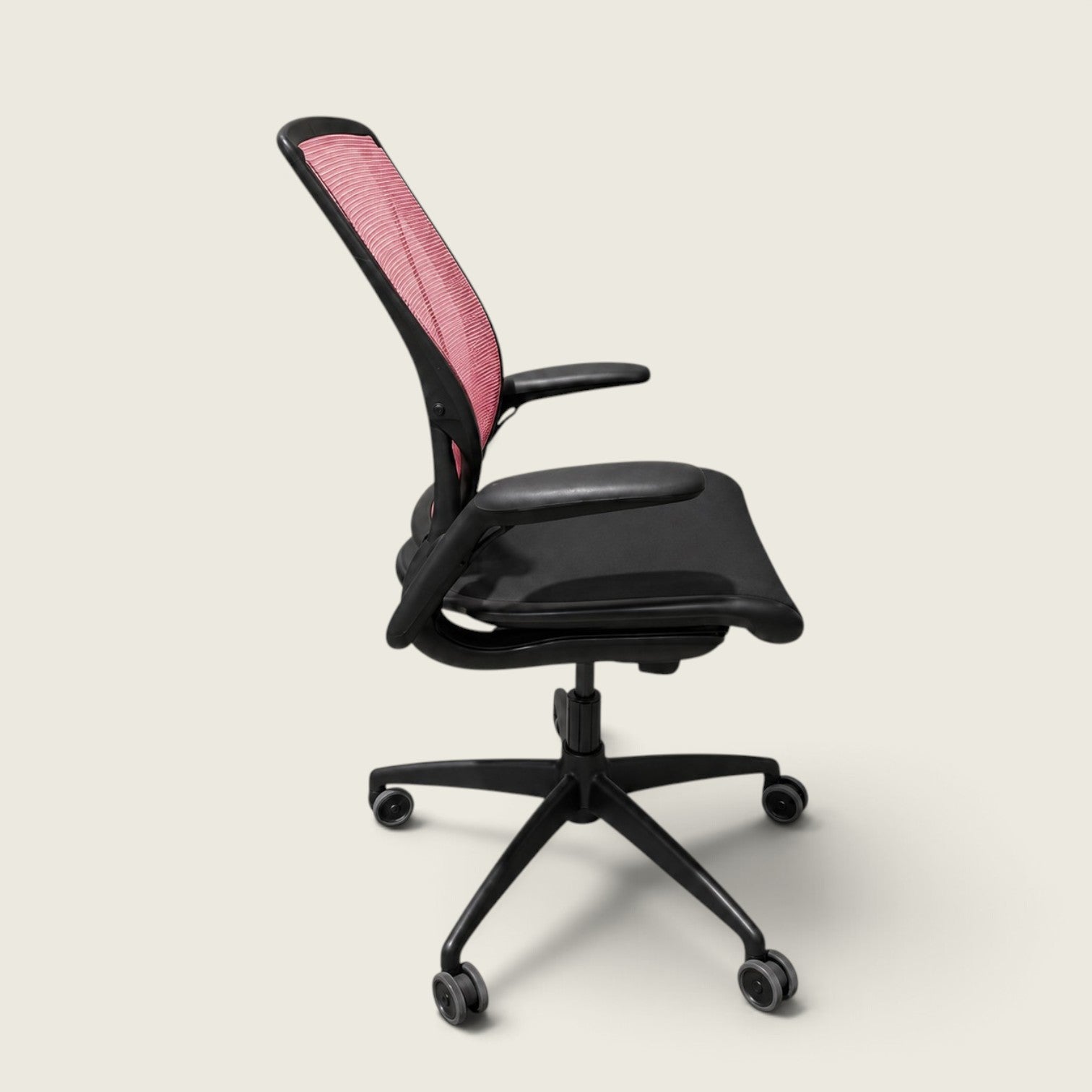 <tc>Humanscale</tc>: <tc>Diffrient World</tc> Bureaustoel in groen gaas - gerenoveerd