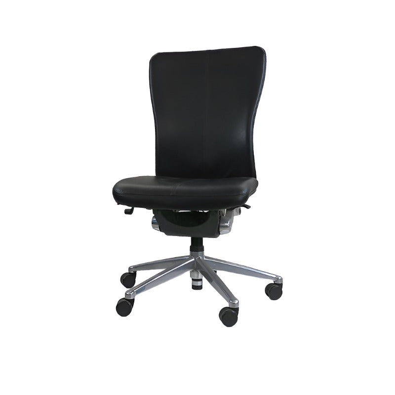 Haworth: Zody Leather Office Chair - Refurbished - The Office Crowd