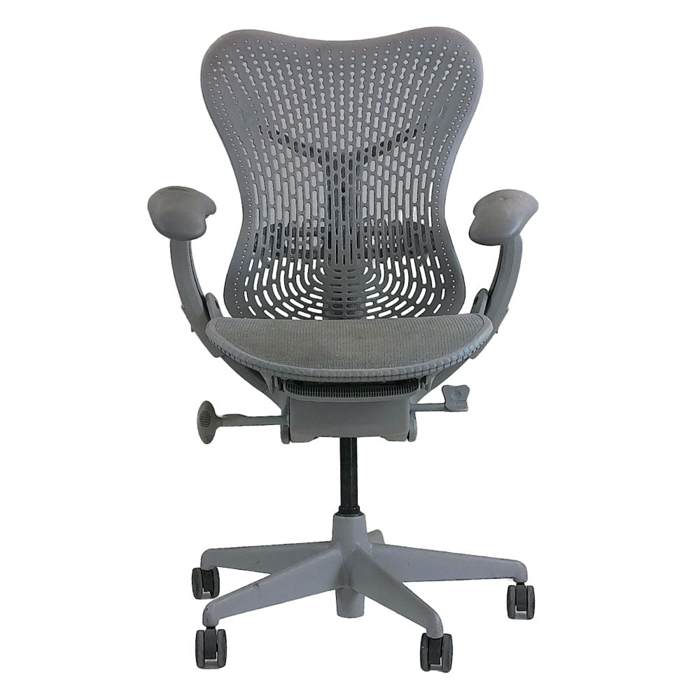 Herman Miller: Mirra Task Chair Grey Refurbished Office Chairs
