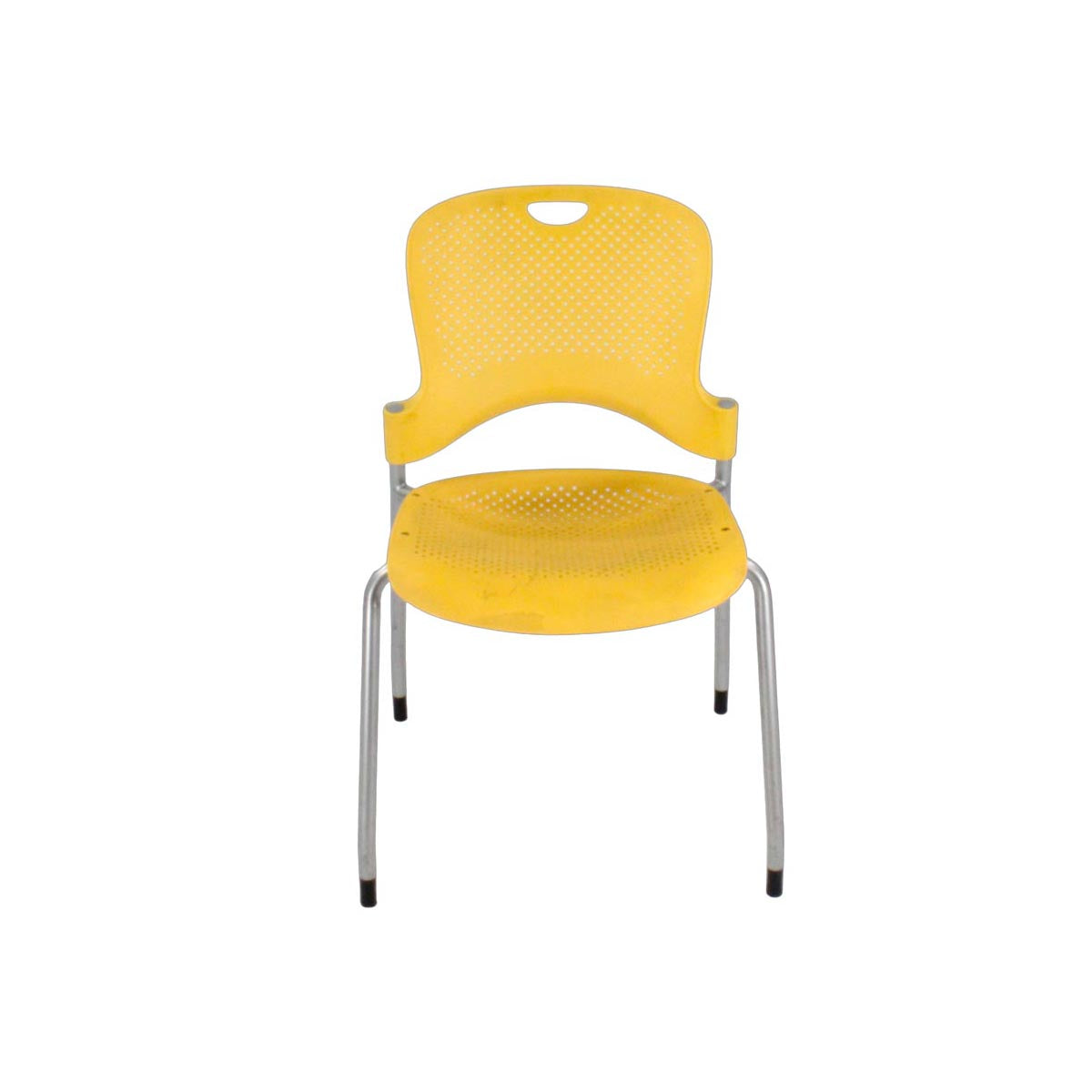 Herman Miller: Caper Stacking Chair in Yellow - Refurbished - The