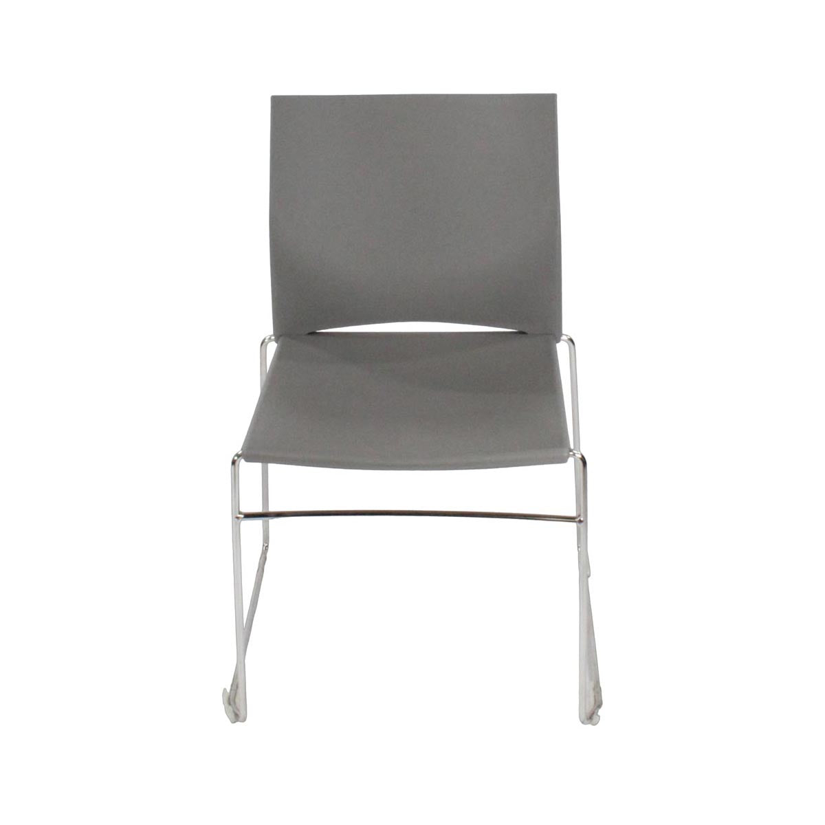 Herman Miller: Pronta Stacking Chair in Grey - Refurbished