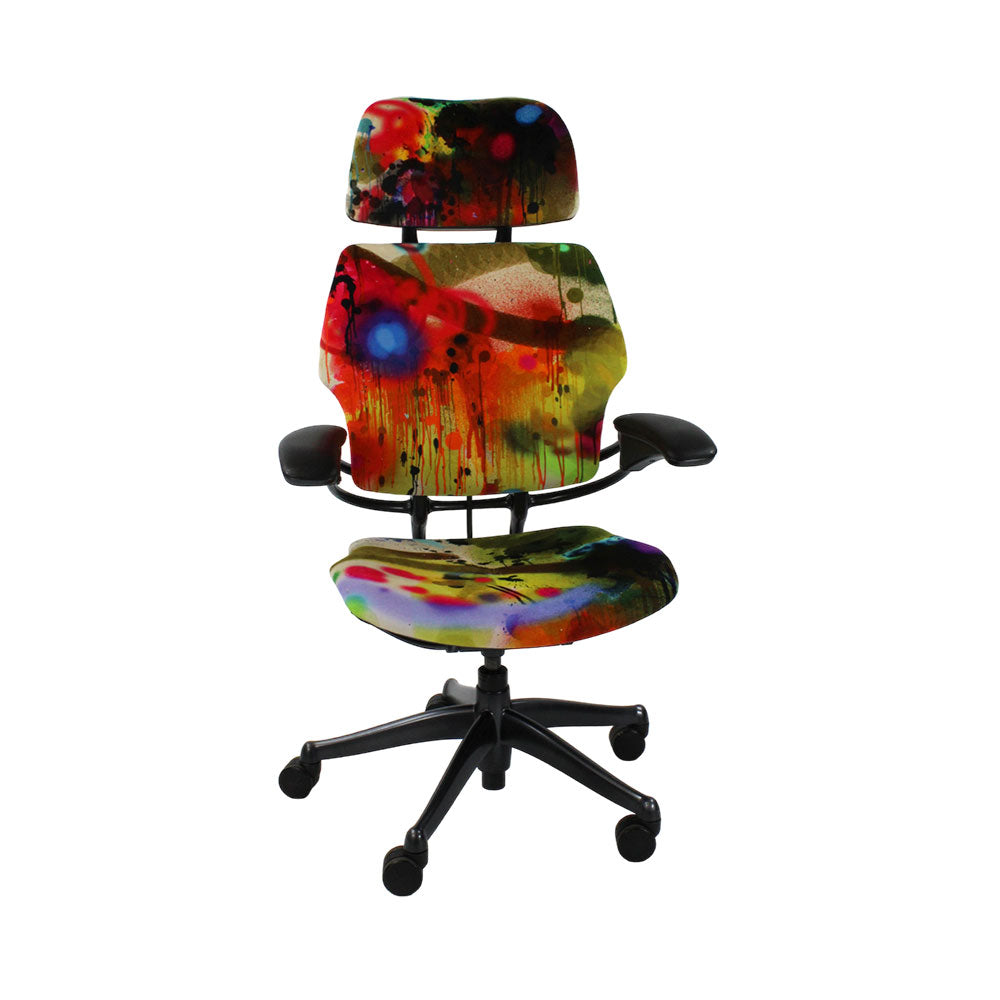 Humanscale: Freedom Headrest High Back Task Chair - Graffiti - Refurbished