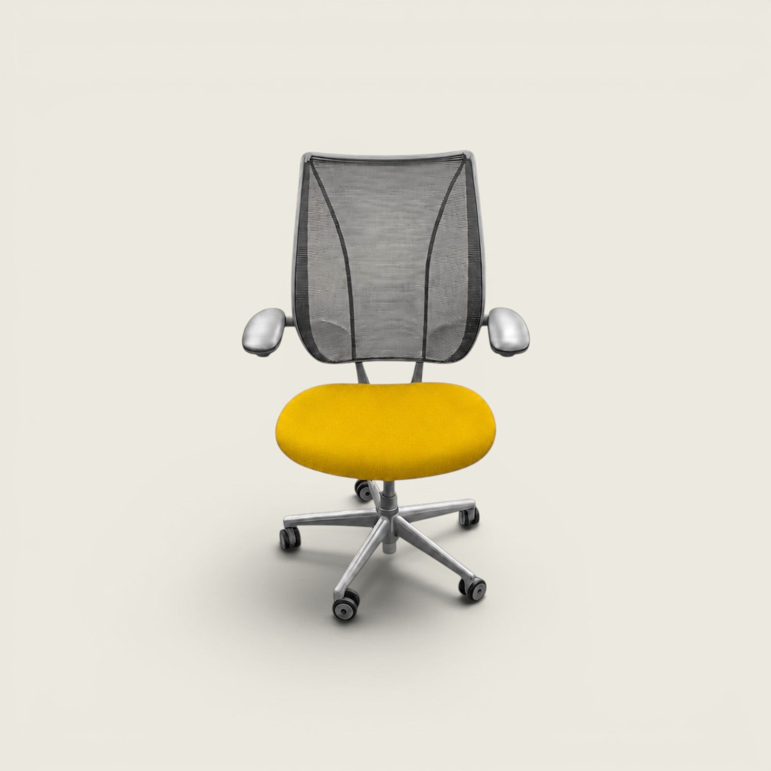 Humanscale: Liberty Task Chair In Yellow Fabric - Refurbished