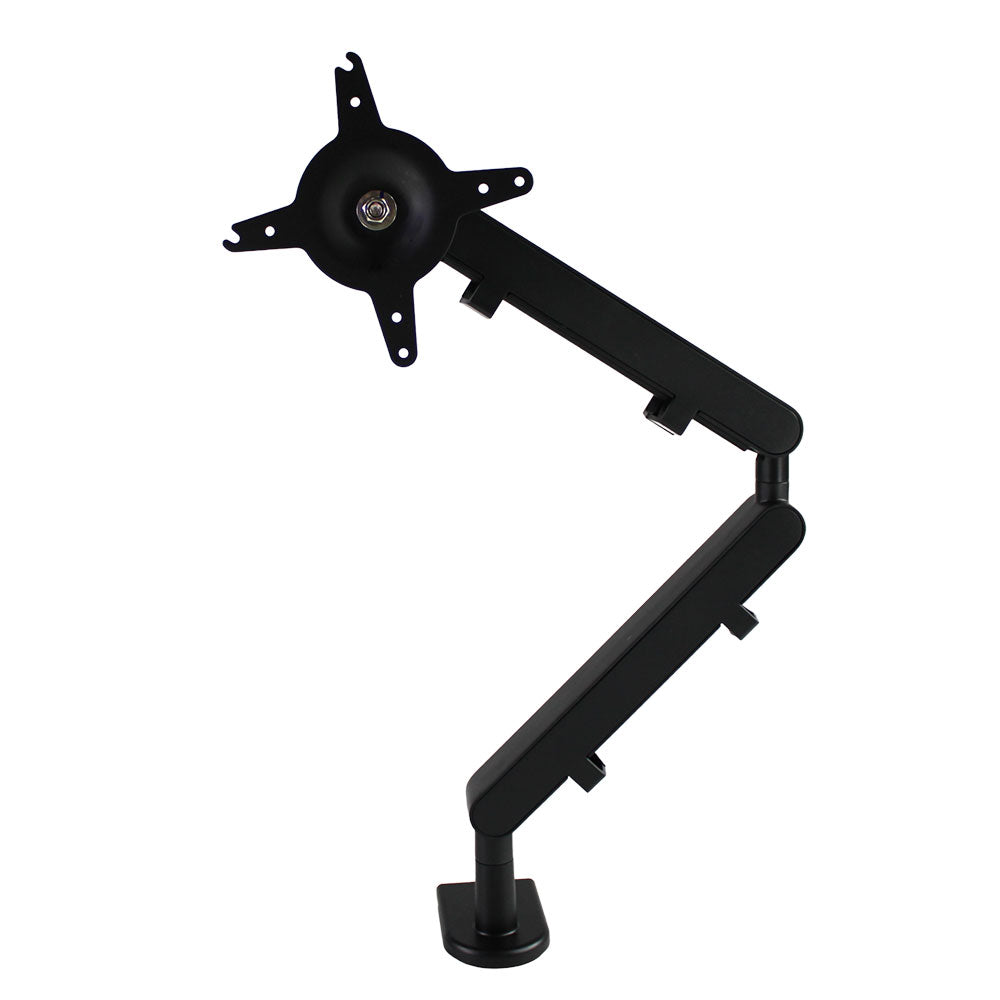 <tc>Herman Miller</tc>: <tc>Abak</tc> T-Leg-Einzelschreibtisch & ZGO Technologies: Z1-Monitorarm – Generalüberholt