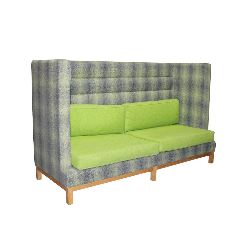 <tc>Boss Design</tc>: Arthur Sofa ART/11 in grünem Stoff - Generalüberholt