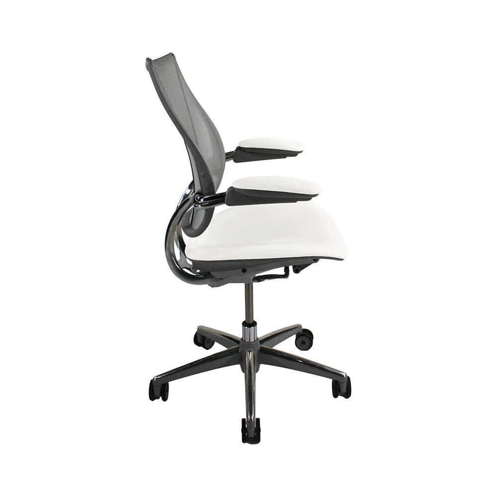 Humanscale: Liberty Task Chair in White Leather - Refurbished