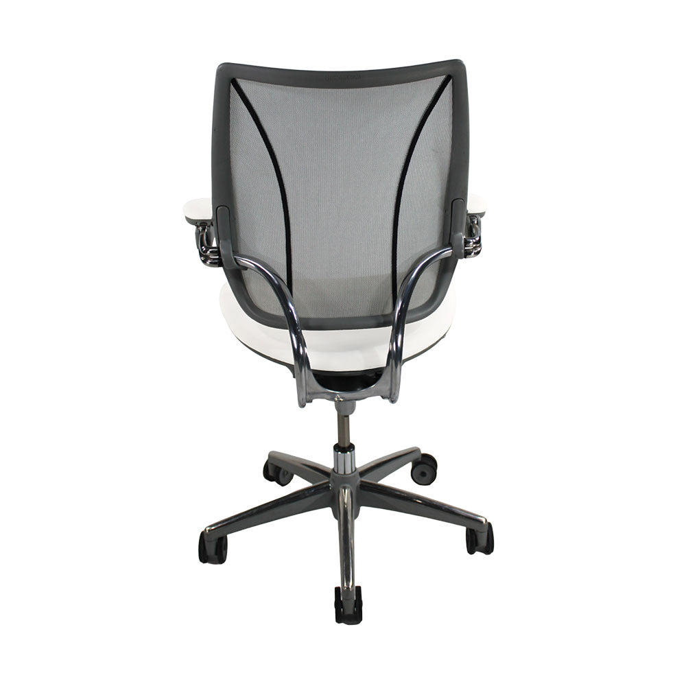 Humanscale: Liberty Task Chair in White Leather - Refurbished