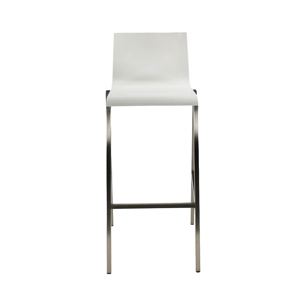 Pedrali: Kudara 1322 Stool in White - Refurbished