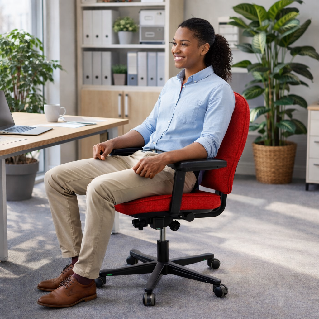 <tc>Kinnarps</tc>: Chaise de secrétariat - Rénovée