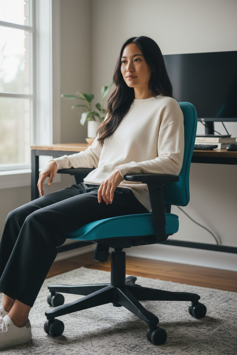 <tc>Kinnarps</tc>: Chaise de secrétariat - Rénovée