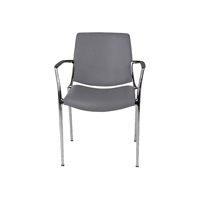 Kusch & Co: Capa 4200 Chair in Grey Fabric - Refurbished