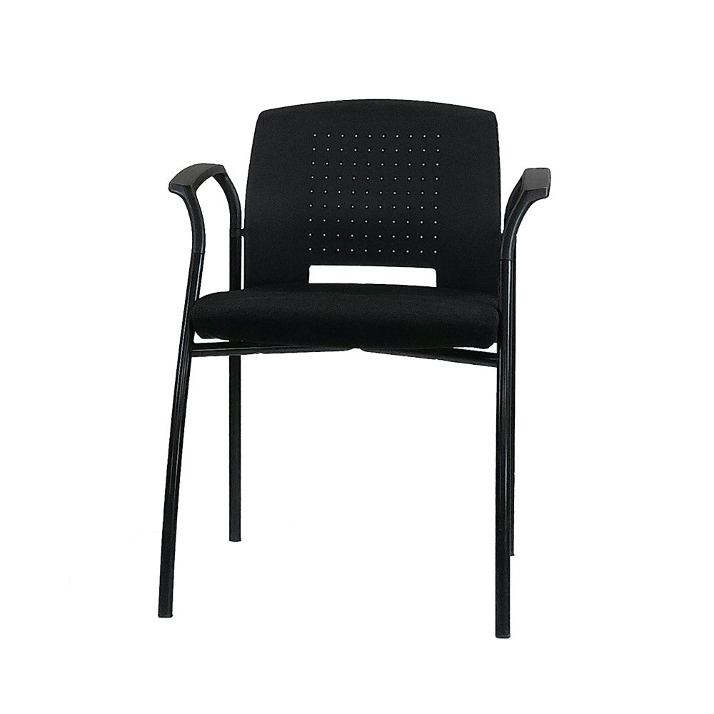 Martin Stoll: Black Meeting Chair - Refurbished