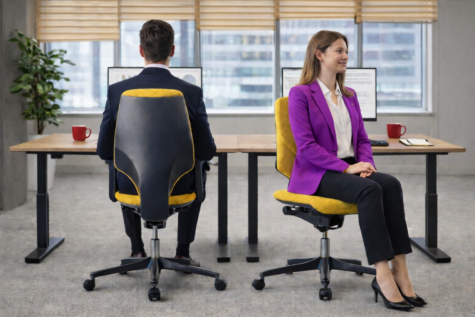 Orangebox: <tc>Giroflex</tc> G64 Zonder Armen - Gereviseerd