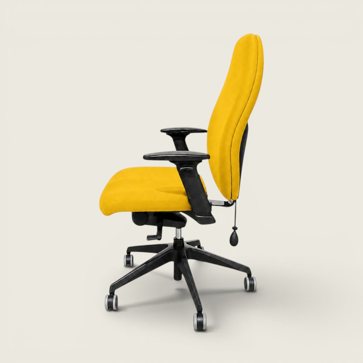 Posturite: Silla operativa en Amarillo - Reacondicionado - Sillas de Oficina