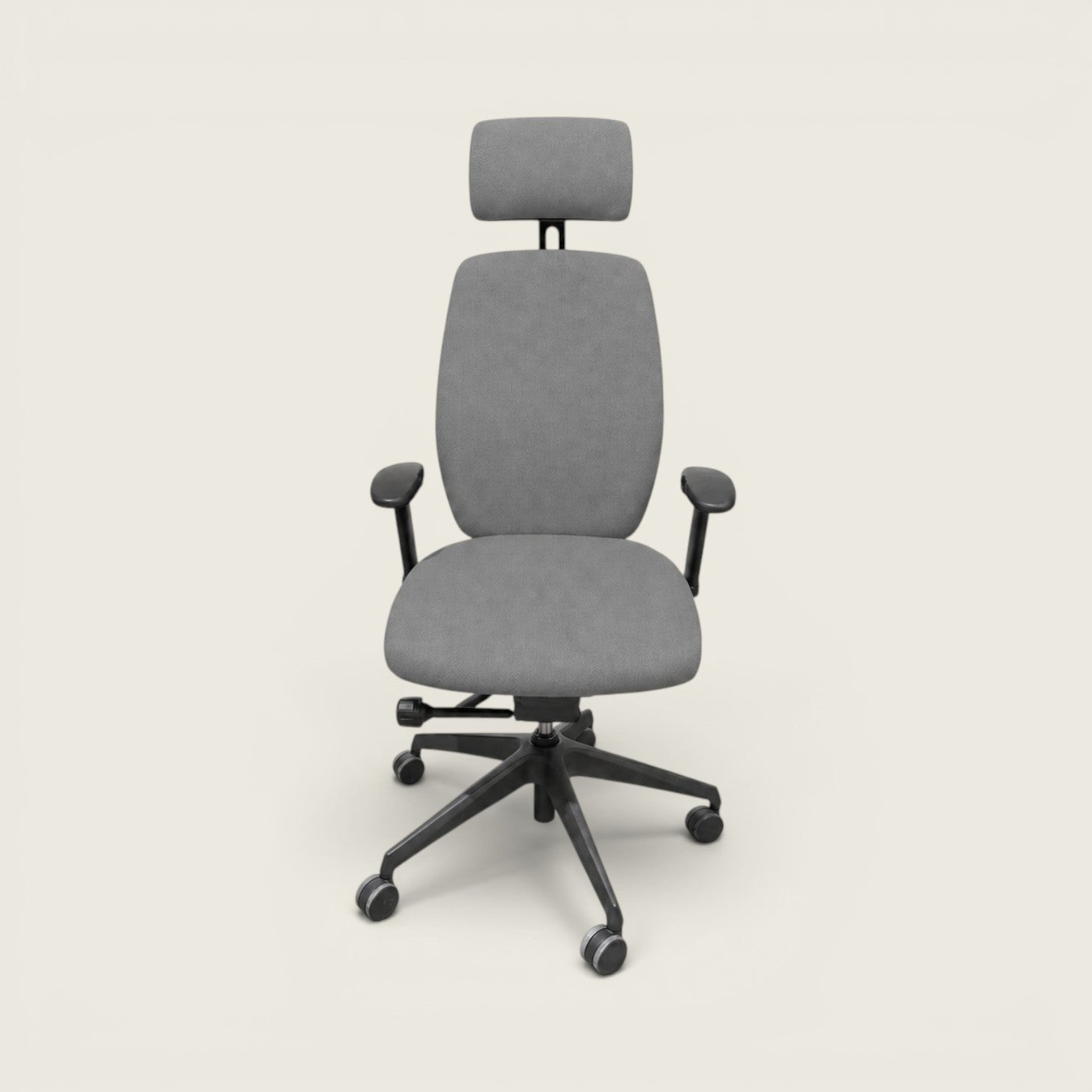 Posturite: Positiv Plus High Back with Headrest In Gray - Refurbished