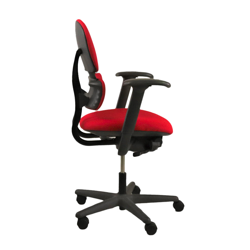 <tc>KI</tc>: <tc>Impulse</tc> Silla de oficina de tela roja - Reacondicionada