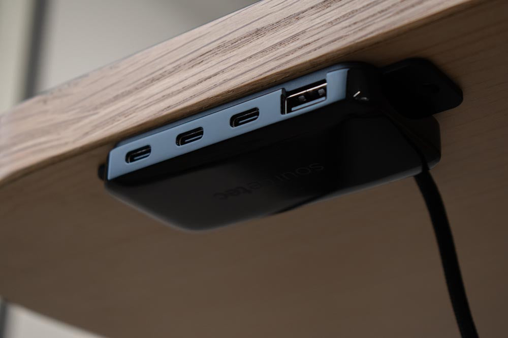 Pico Power Module on-Desk of Under-Desk Clem in Black