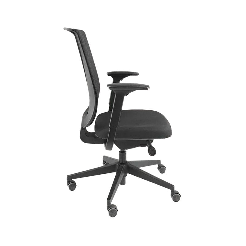 Steelcase: Reply Office Chair with Mesh Back in Grey Fabric - Refurbished