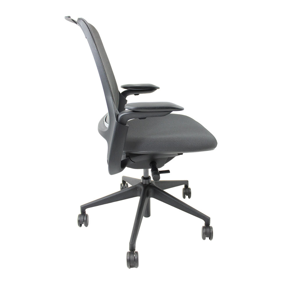 <tc>Steelcase</tc>: Sedia da ufficio ergonomica Serie 1 in tessuto grigio - Ricondizionata