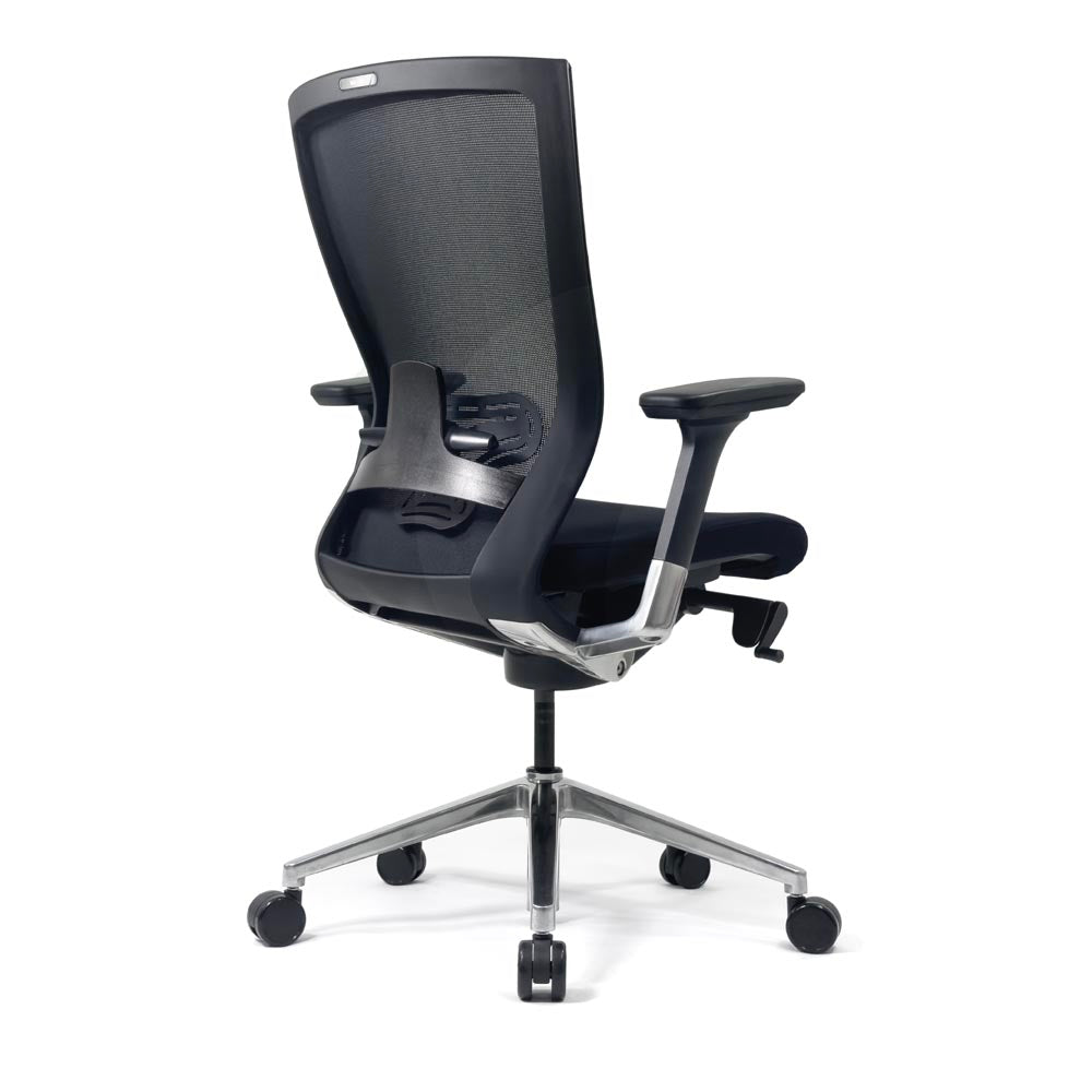 Techo: Sidiz Task Chair in Black Fabric - rinnovato