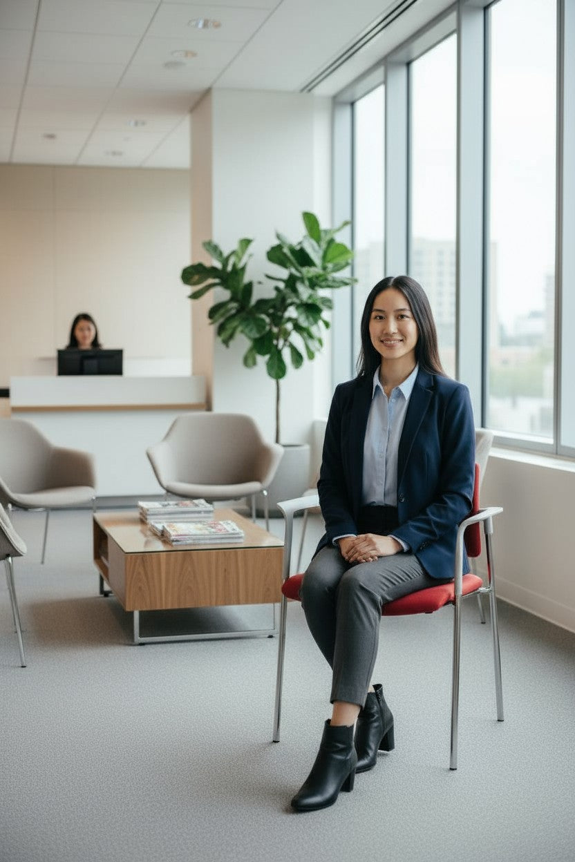 Boss Design: Torasen Kyos Visitors Arm Chair - Refurbished