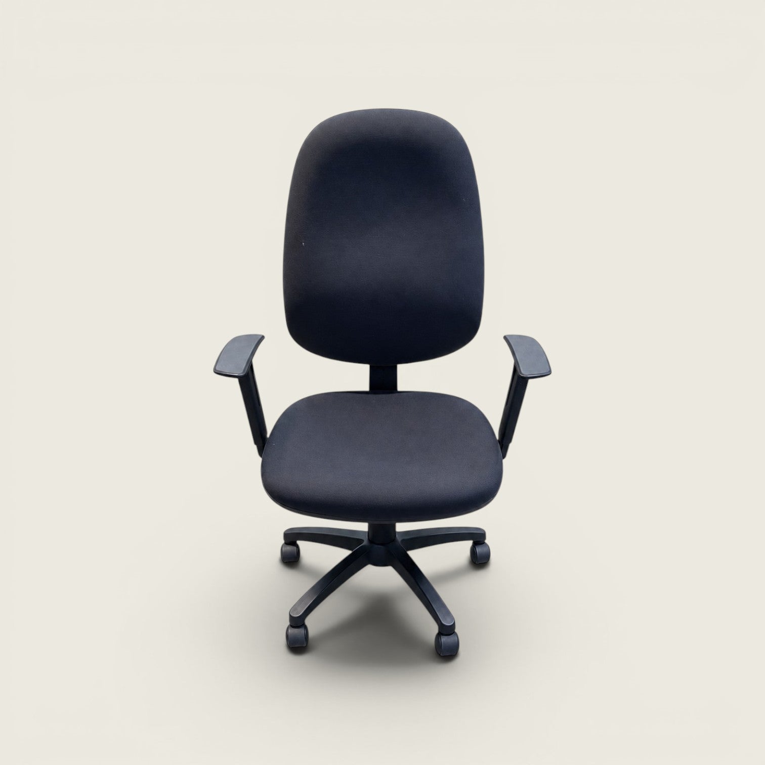 Urban: Operators High-Back Chair in Black Fabric - Refurbished