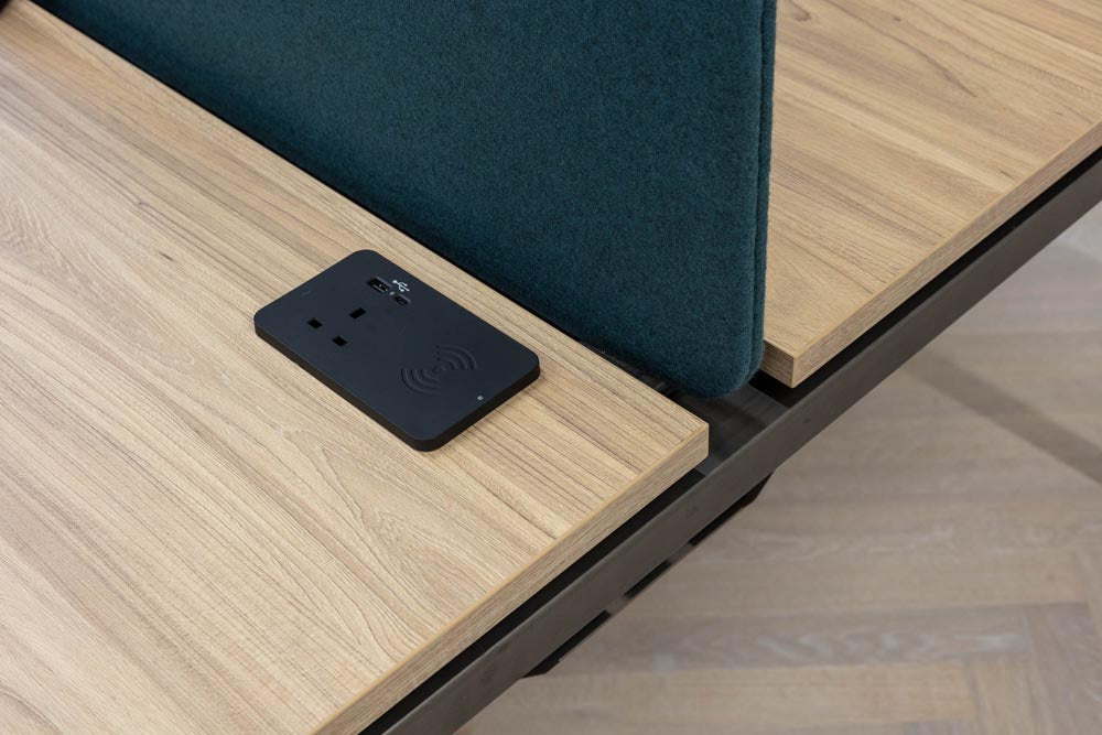 Rechteckiges Ion Duo Power-Modul in der DeSk in Schwarz