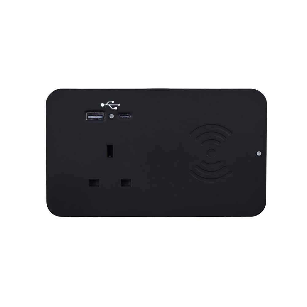 Rechteckiges Ion Duo Power-Modul in der DeSk in Schwarz