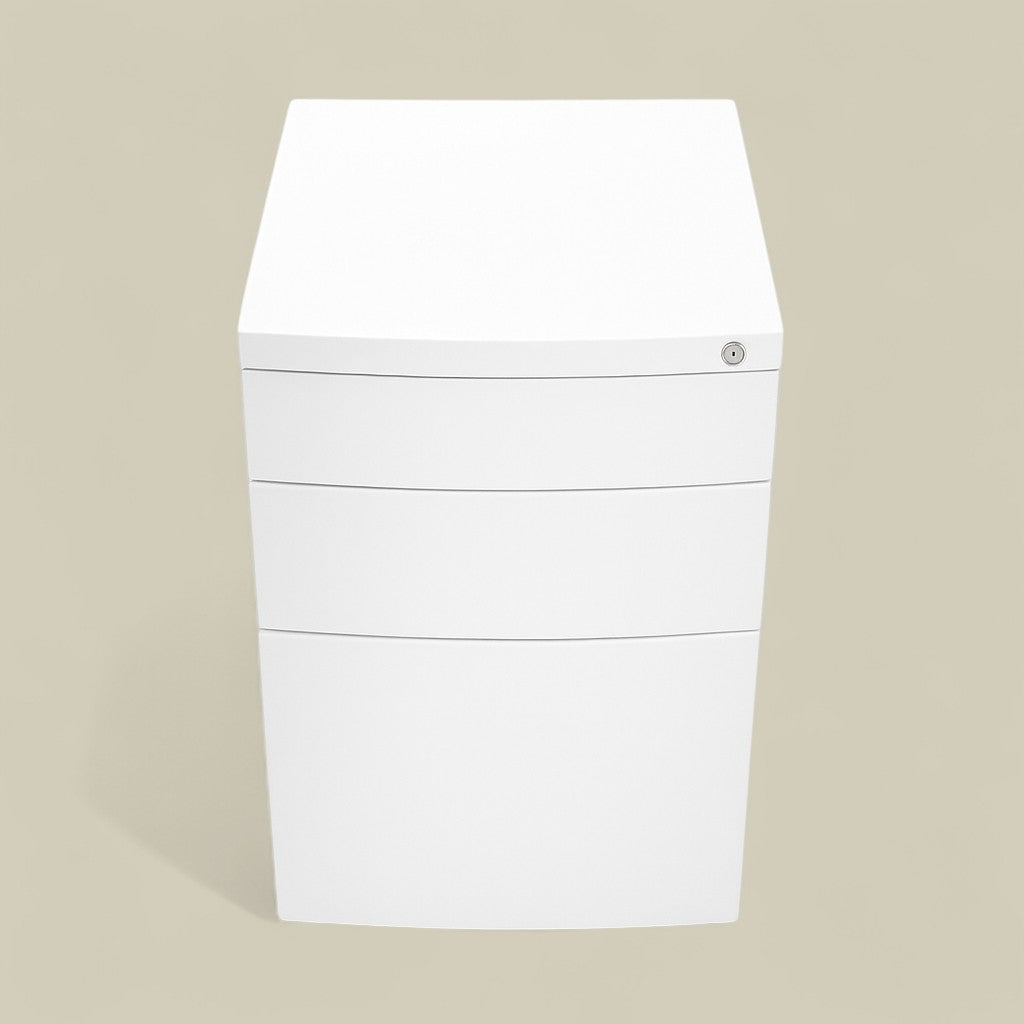 <tc>Steelcase</tc>: 4-laden mobiele slanke voetstuk - Gereviseerd