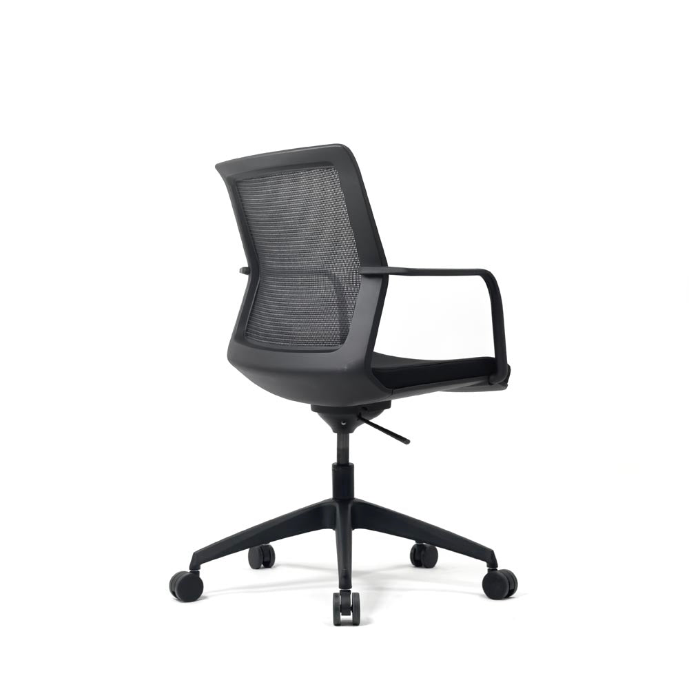 Orangebox: Workday Lite Work in Black Fabric Task Silla - Renovado