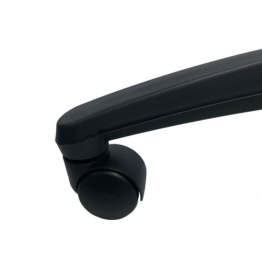 <tc>Suscom</tc>: Flaches 5-Stern-Fußkreuz inkl. 5 Rollen (Spritzguss) - Generalüberholt