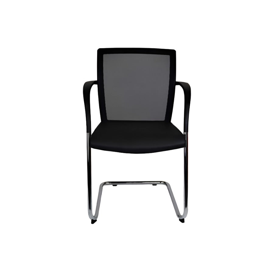 <tc>Konig + Neurath</tc>Silla de visitas con respaldo de malla - Reacondicionada