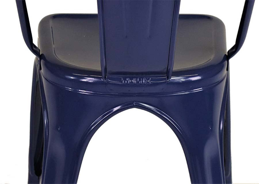 <tc>Tolix</tc>: Chaise A Cafe stoel - Gereviseerd