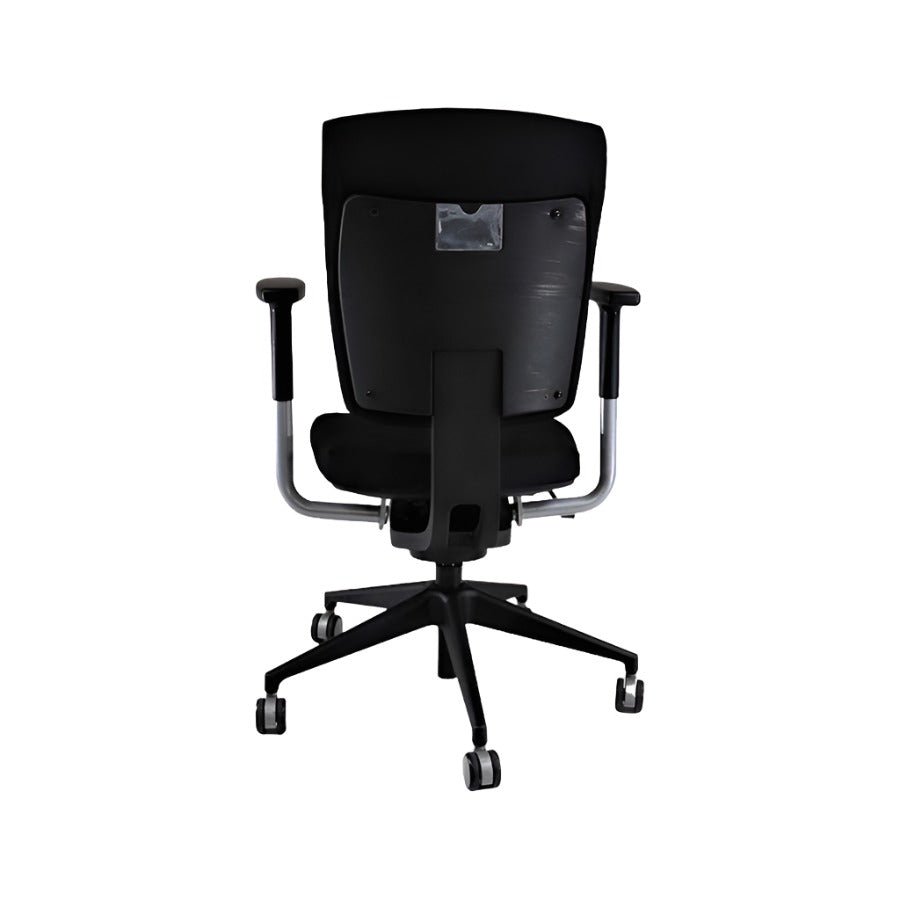 <tc>Senator</tc>: <tc>Sprint</tc> Silla de trabajo en tela negra - Reacondicionada