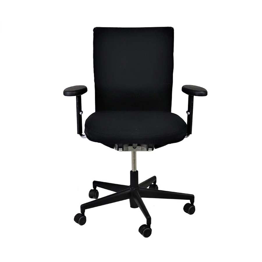 Vitra: Axess Office Chair in Black Fabric - Refurbished