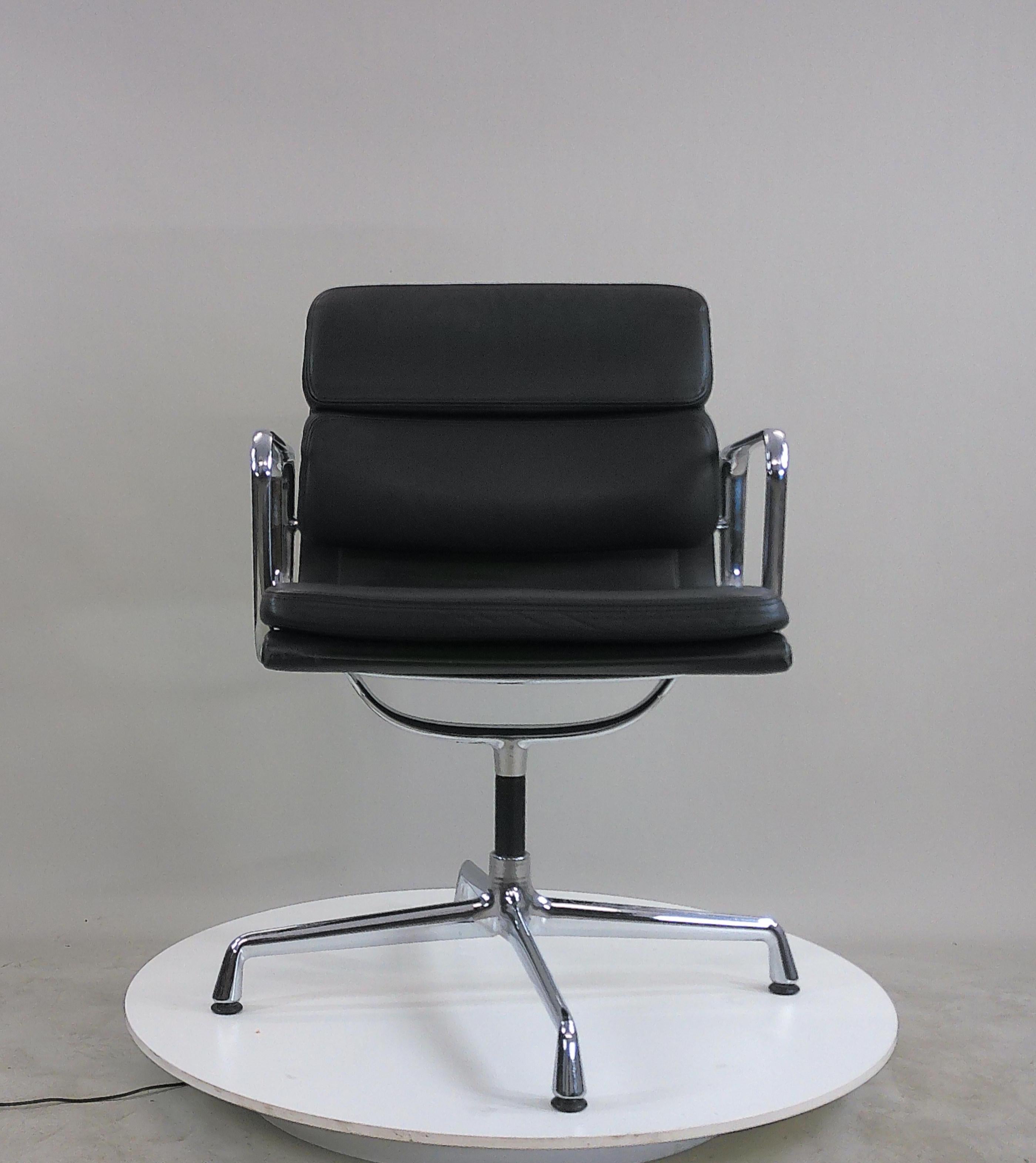 Vitra Eames EA 208 Soft Pad Chair Refurbished The Office Crowd