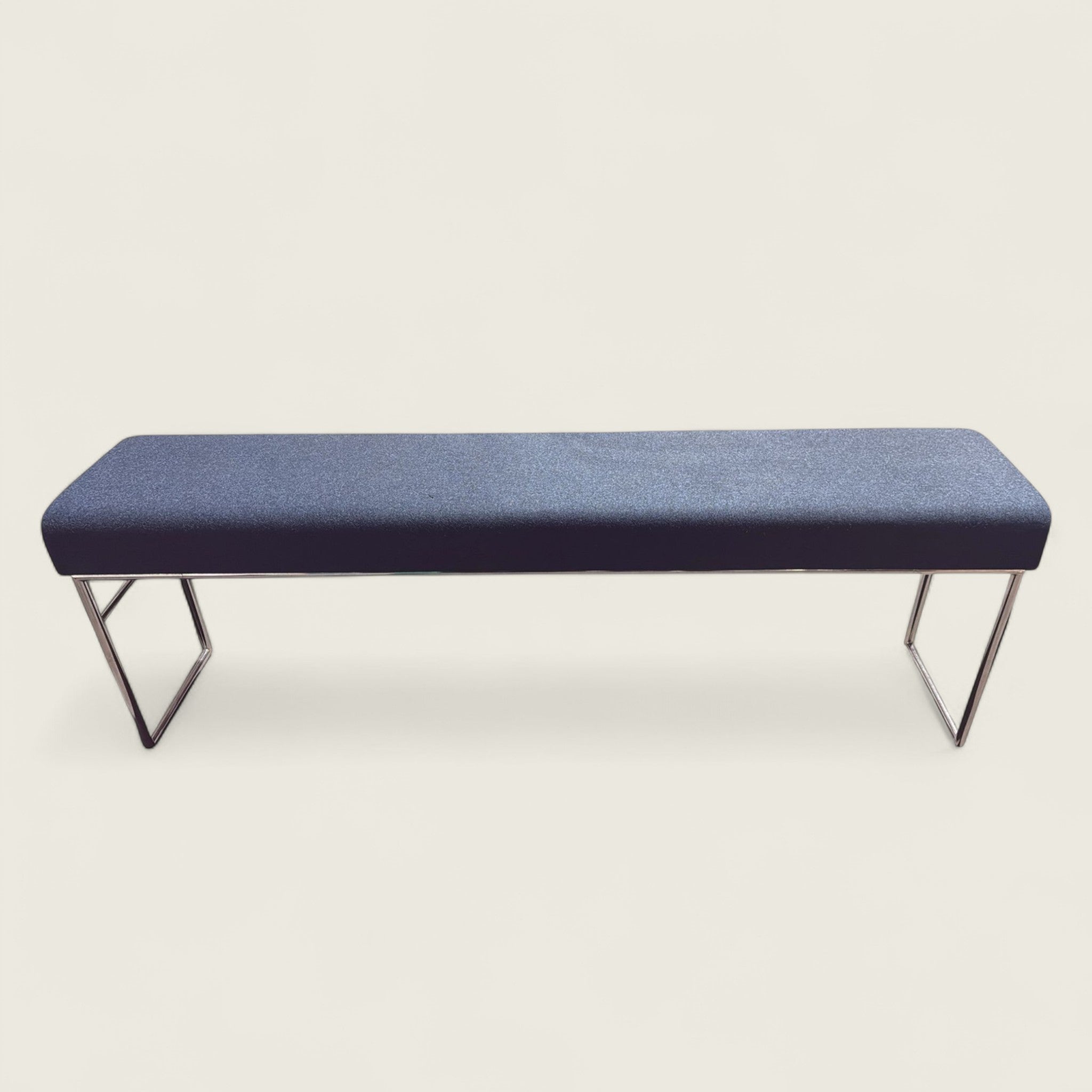 Allermuir: Navy Blue Pause Bench- Refurbished