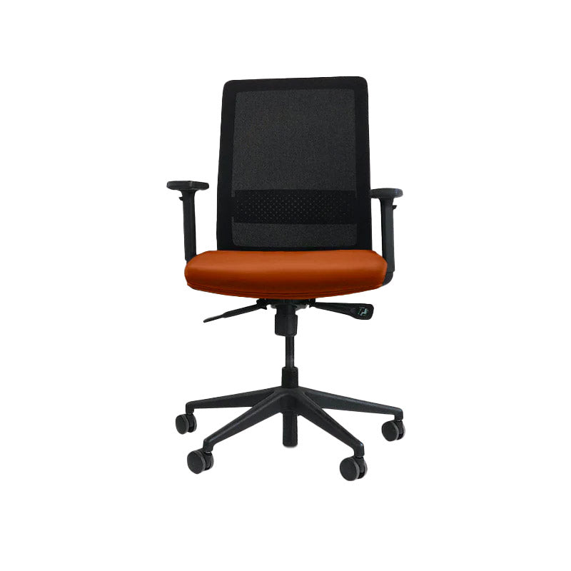 Bestuhl: S30 Task Chair in Tan Leather - Refurbished