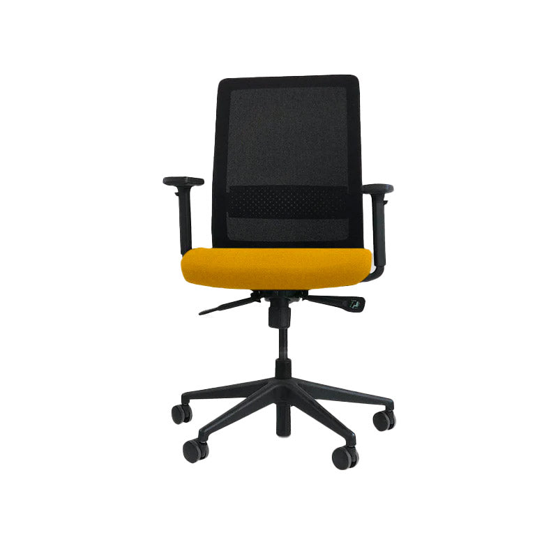 Bestuhl: S30 Task Chair in Yellow Fabric - Refurbished
