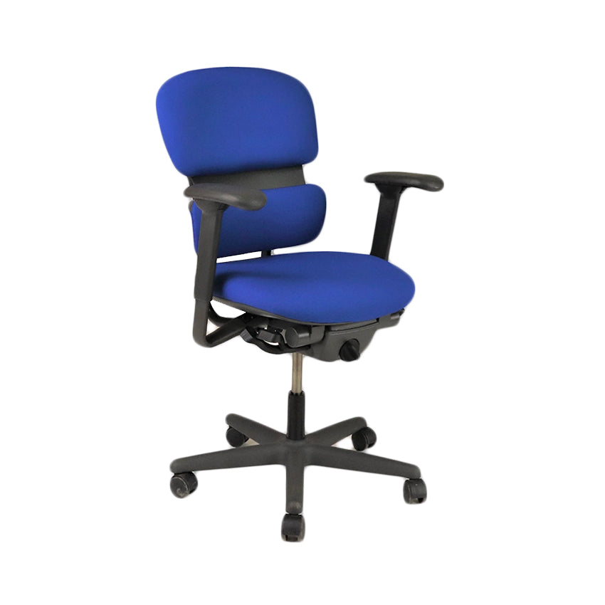 KI: Impulse Office Task Chair in Blue Fabric - Refurbished