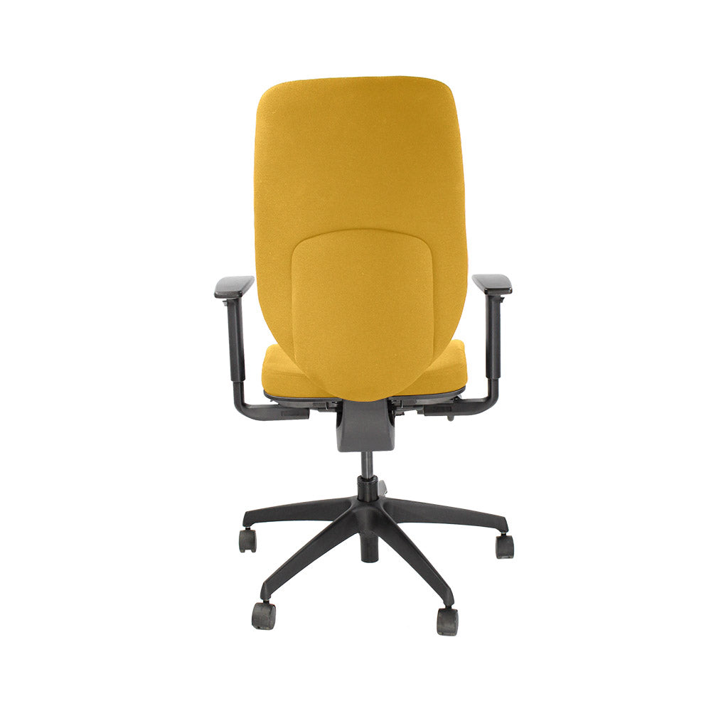 Boss Design: Key Task Chair - New Yellow Fabric - Refurbished