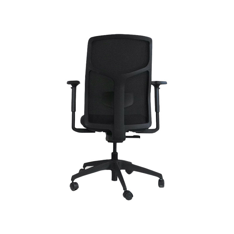 Boss Design: Tauro in Black Fabric - Task Chair - Refurbished